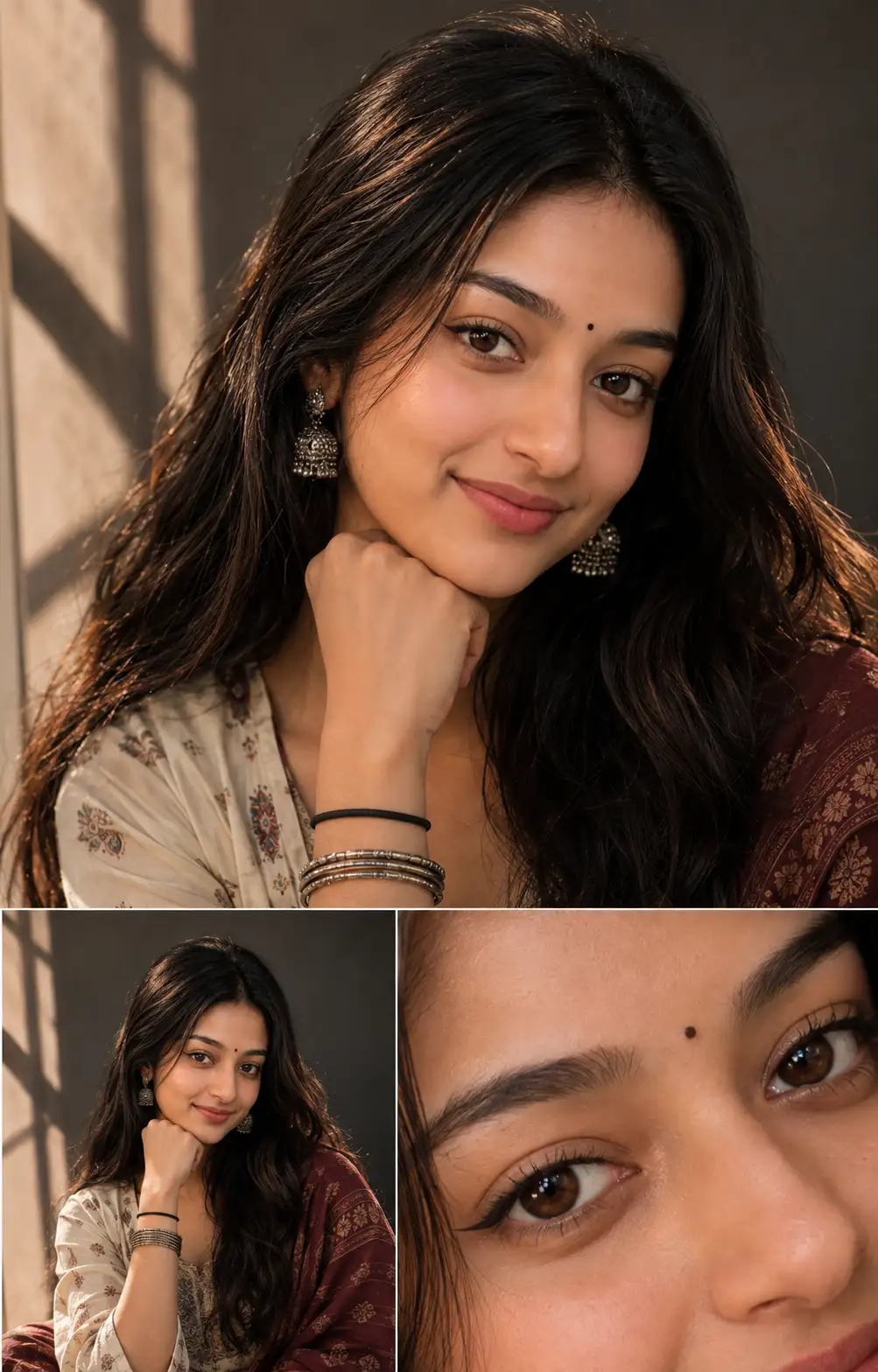 Ultra-Realistic Vogue India Editorial Portrait of a Young South Asian Woman — ChatGPT prompt | pineprompts.com