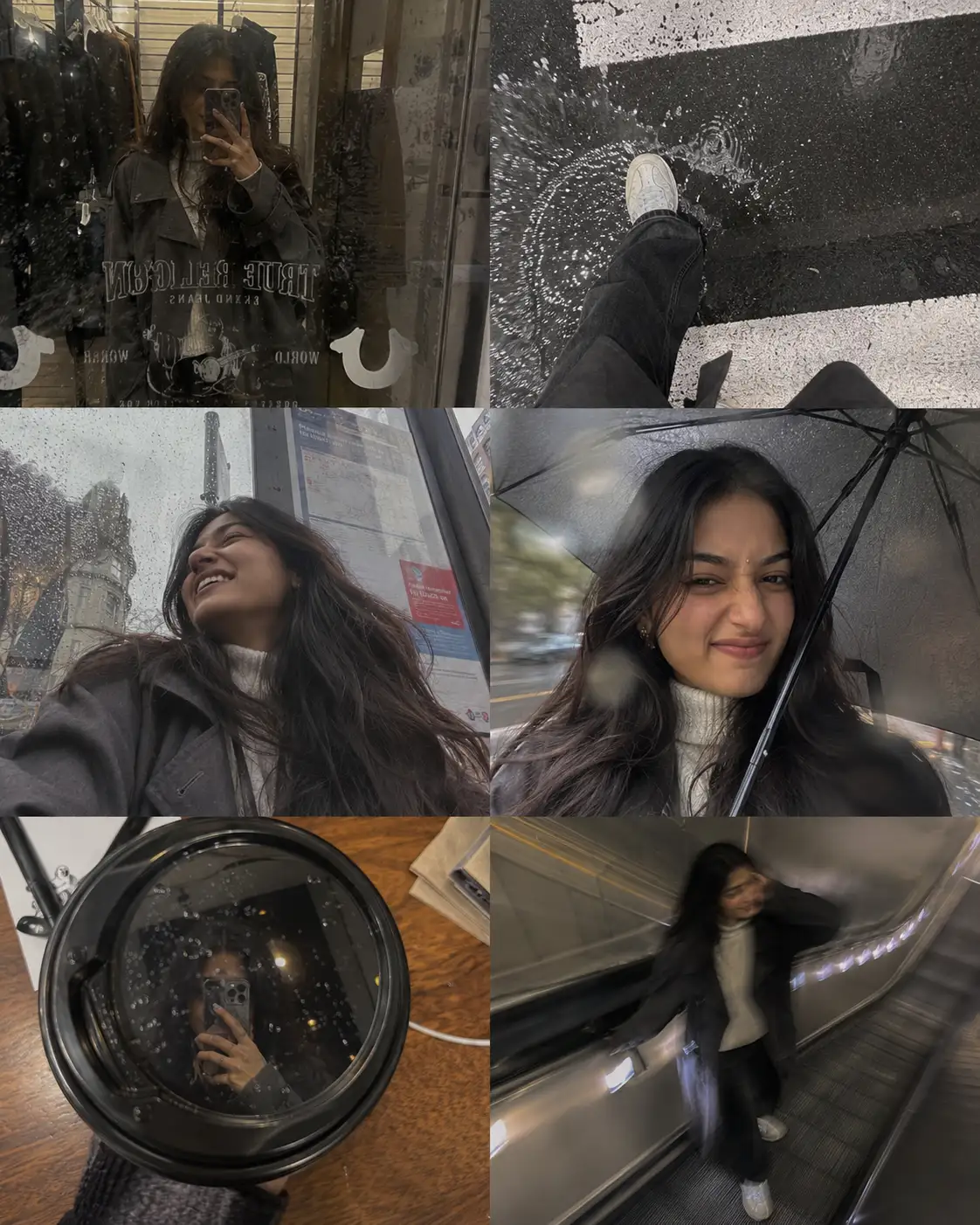 Ultra-Realistic 6-Panel Cinematic Lifestyle Collage — ChatGPT prompt | pineprompts.com