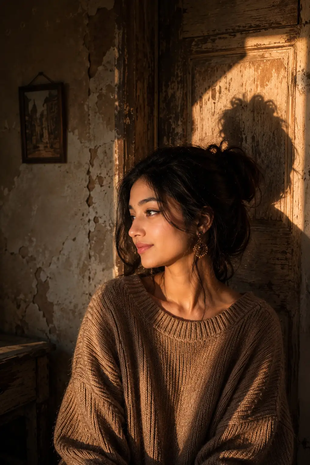 Vintage Door Portrait — ChatGPT prompt | pineprompts.com