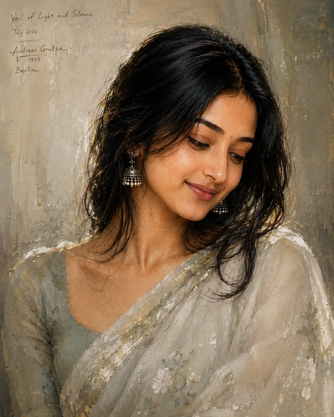 Veil of Light and Silence — Hyperrealist Portrait — ChatGPT prompt | pineprompts.com