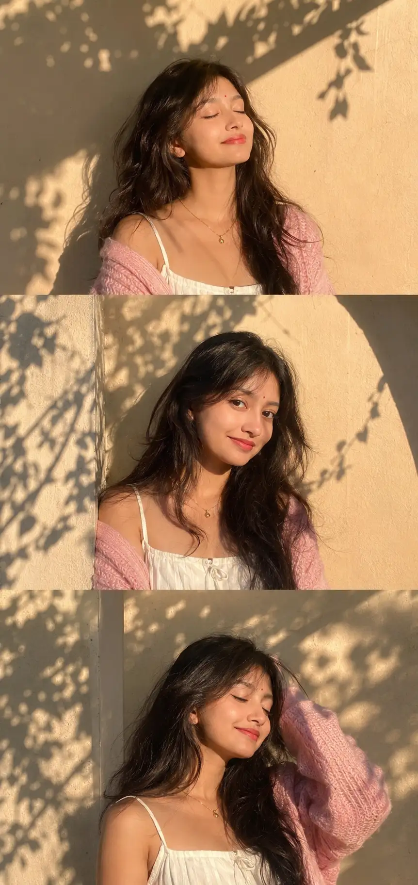 Aesthetic Three-Panel Portrait Collage — ChatGPT prompt | pineprompts.com