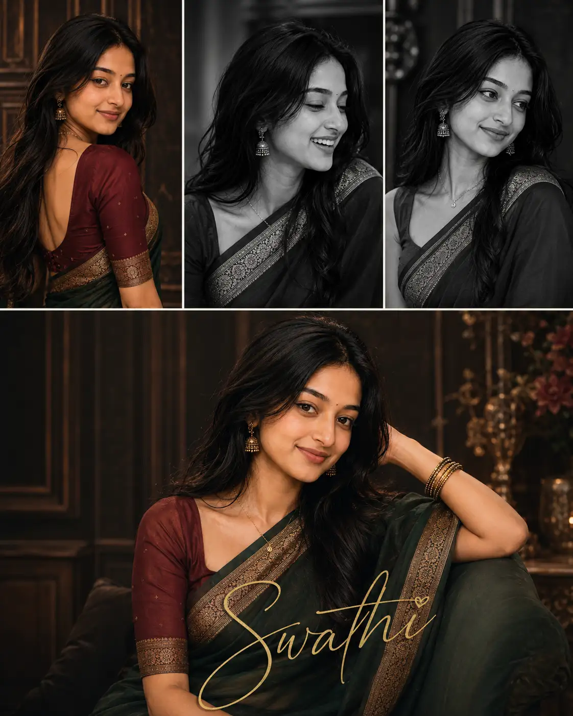 Cinematic Saree Portrait — ChatGPT prompt | pineprompts.com
