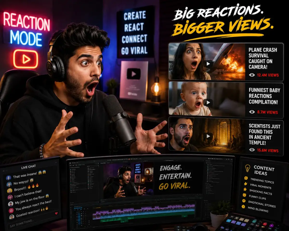 Reaction Video Blueprint — ChatGPT prompt | pineprompts.com