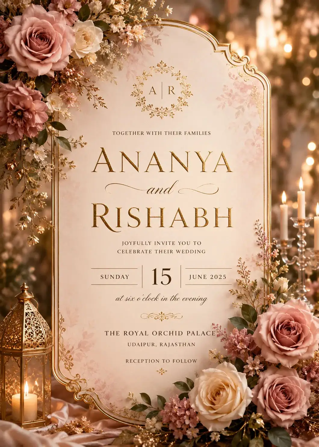 Wedding Invitation Poster — ChatGPT prompt | pineprompts.com