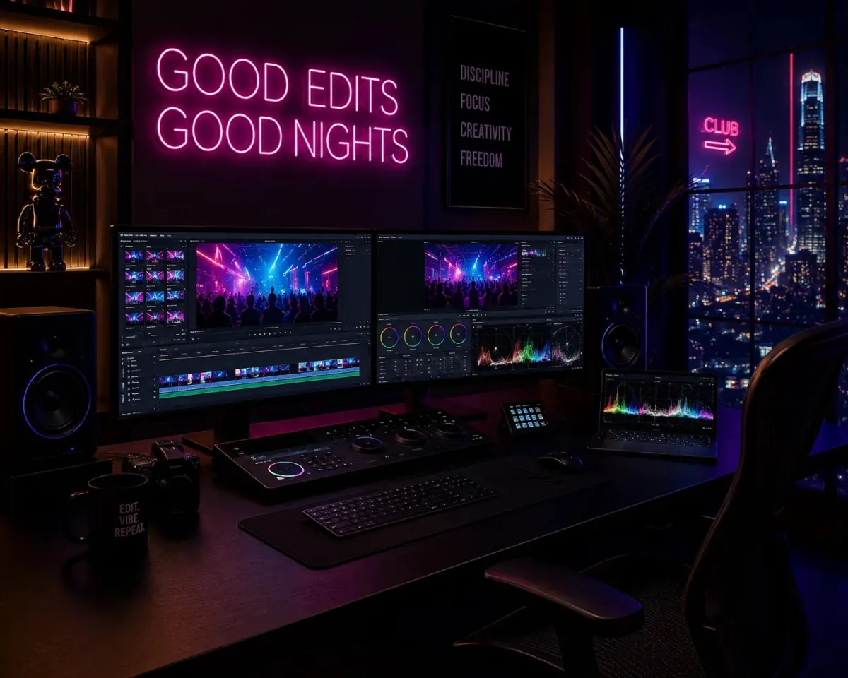 Nightlife Photo Enhancement — Gemini prompt | pineprompts.com