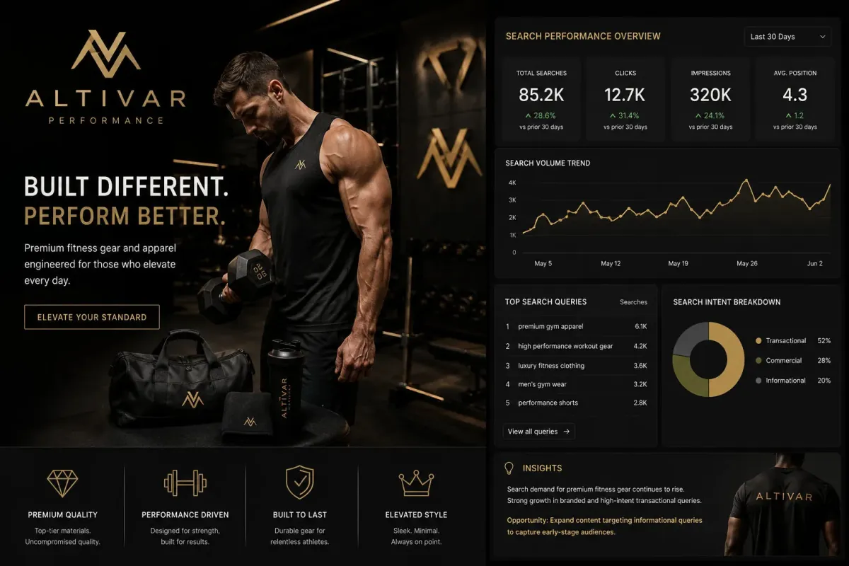 Fitness Brand Search Campaign — ChatGPT prompt | pineprompts.com