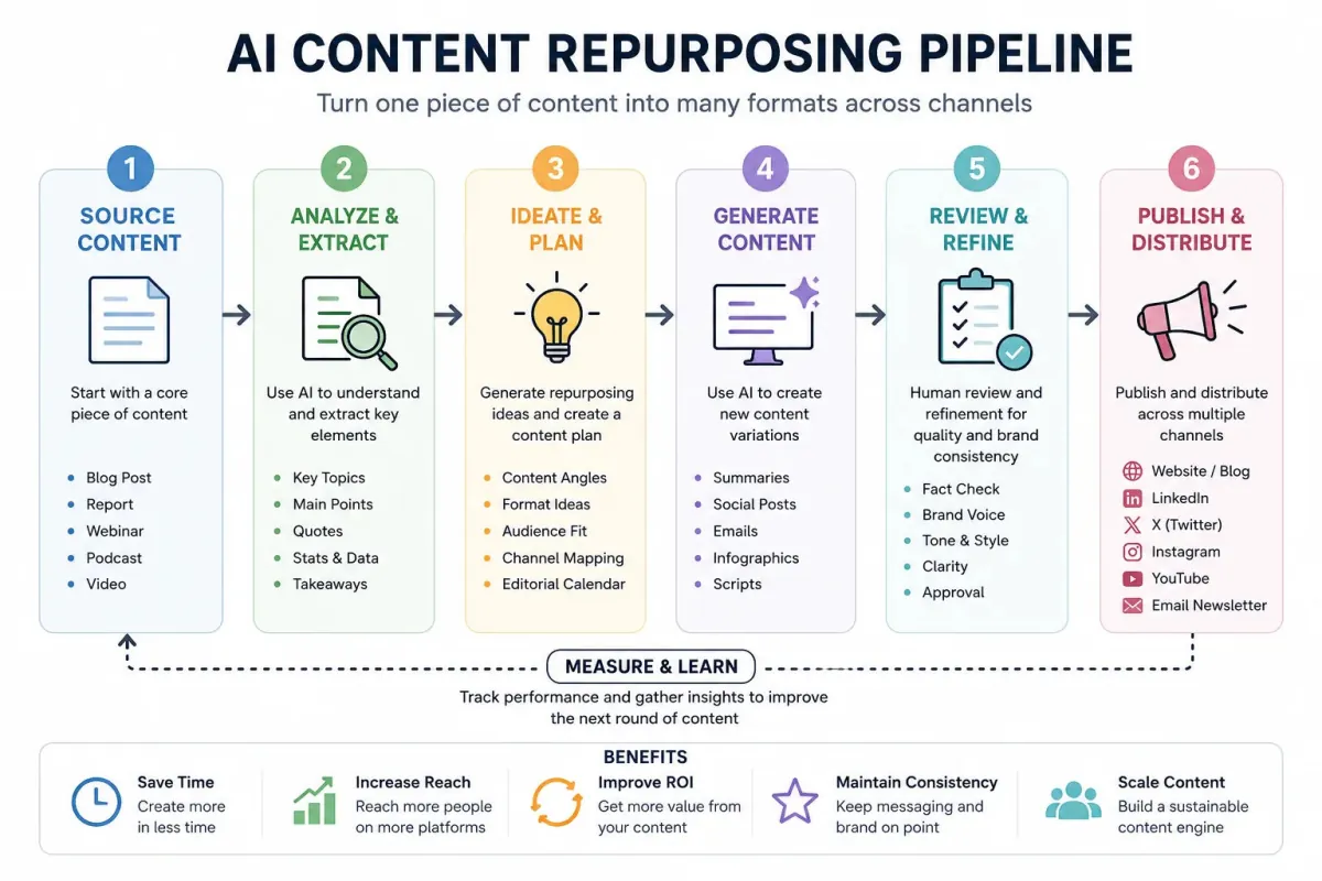 Content Repurposing Machine — ChatGPT prompt | pineprompts.com