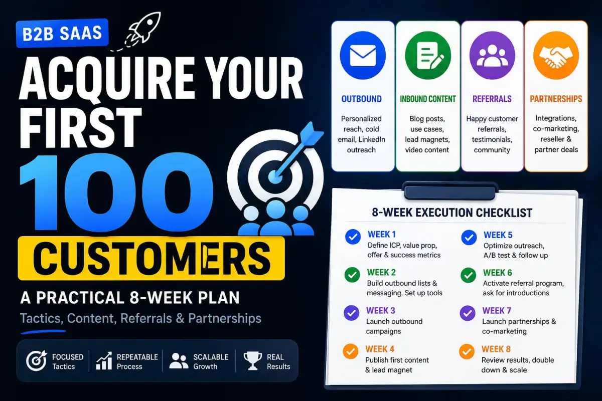 First 100 Customers Plan — ChatGPT prompt | pineprompts.com