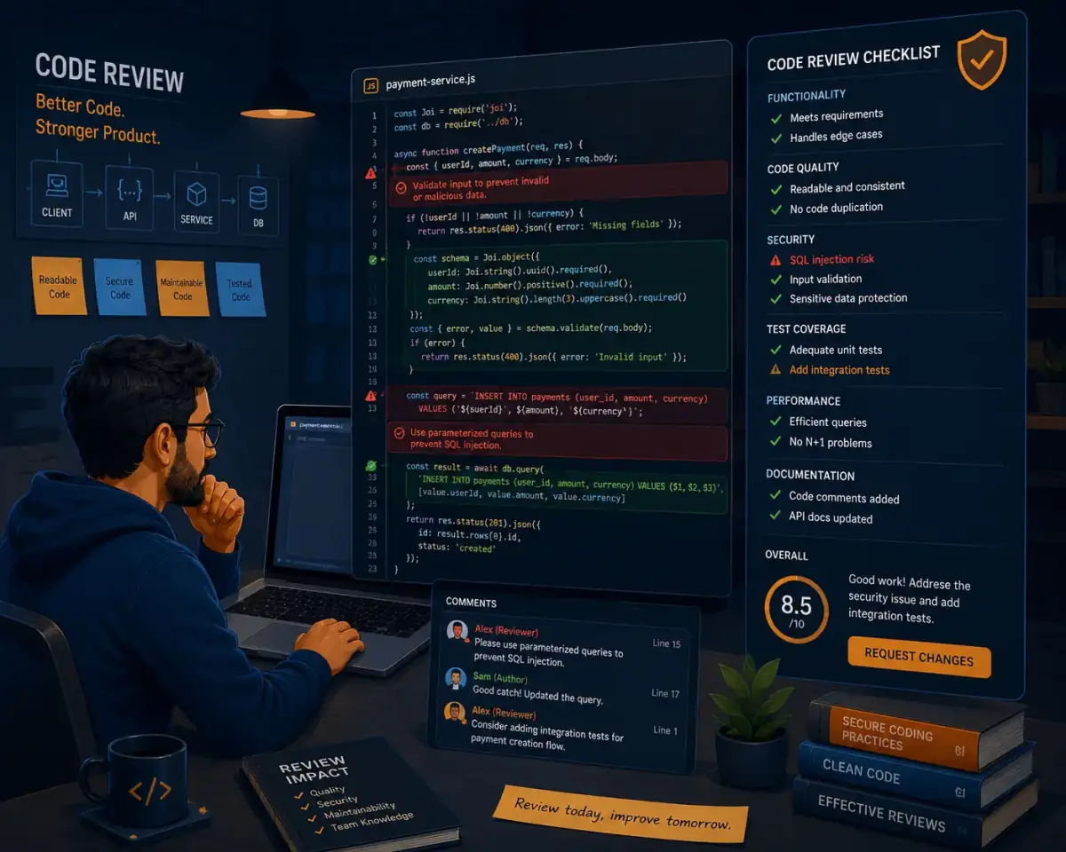 Secure Code Review Checklist Builder
