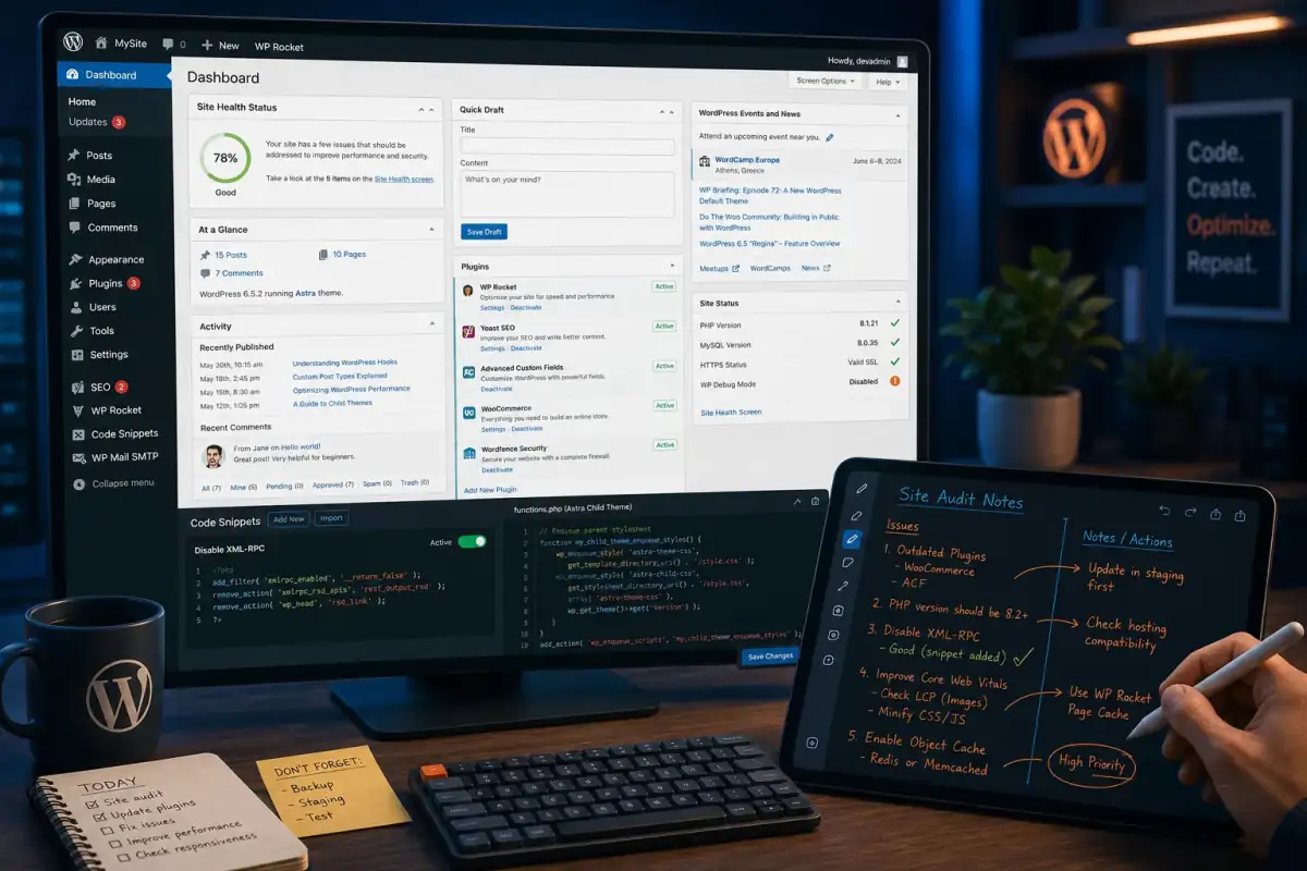 WordPress Plugin Refactor Assistant — ChatGPT prompt | pineprompts.com