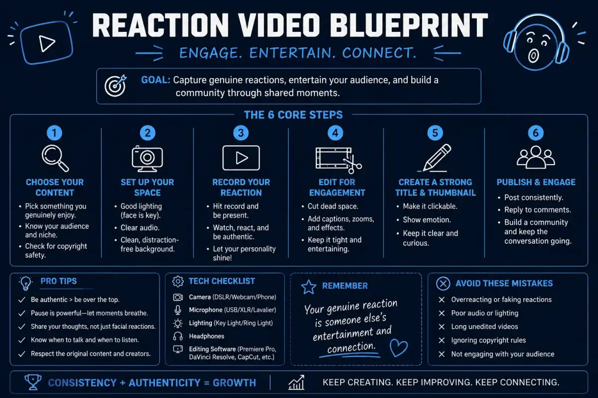 Reaction Video Blueprint — ChatGPT prompt | pineprompts.com