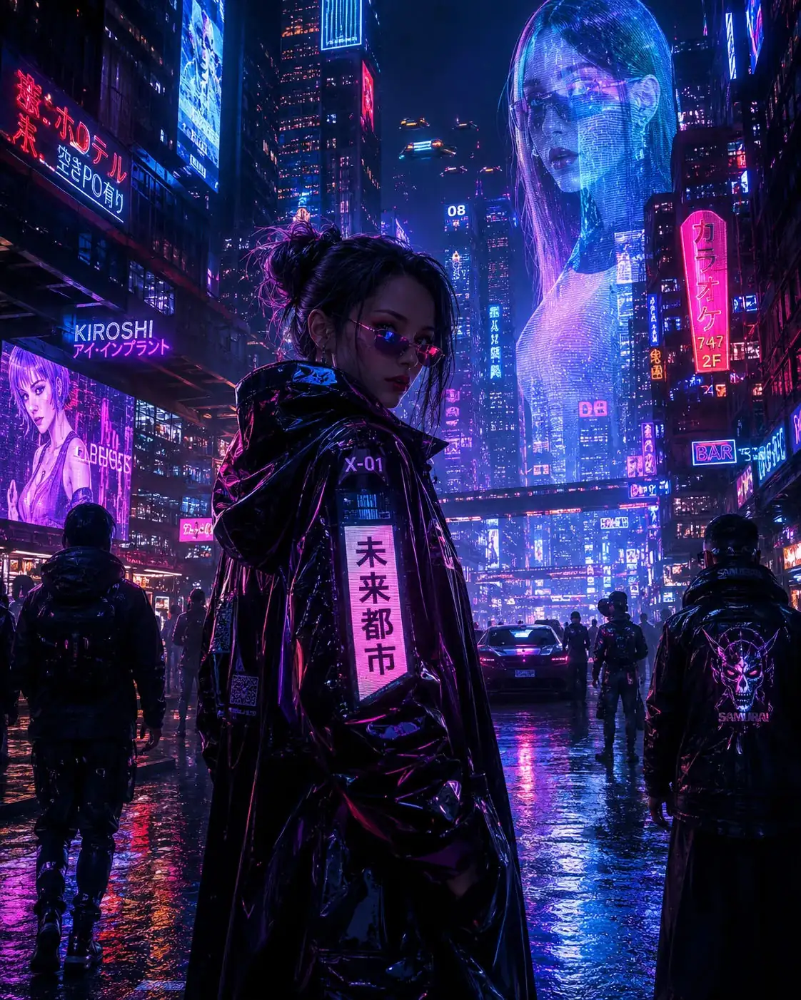 Cyberpunk Character Portrait