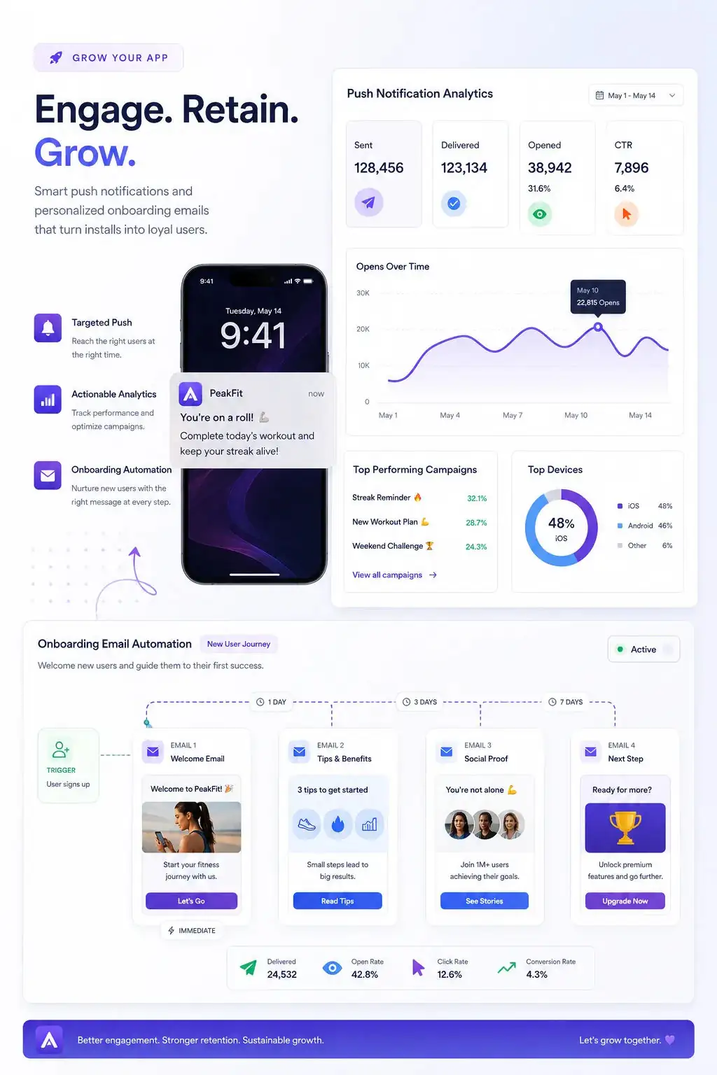 Mobile App Retention Emails — ChatGPT prompt | pineprompts.com