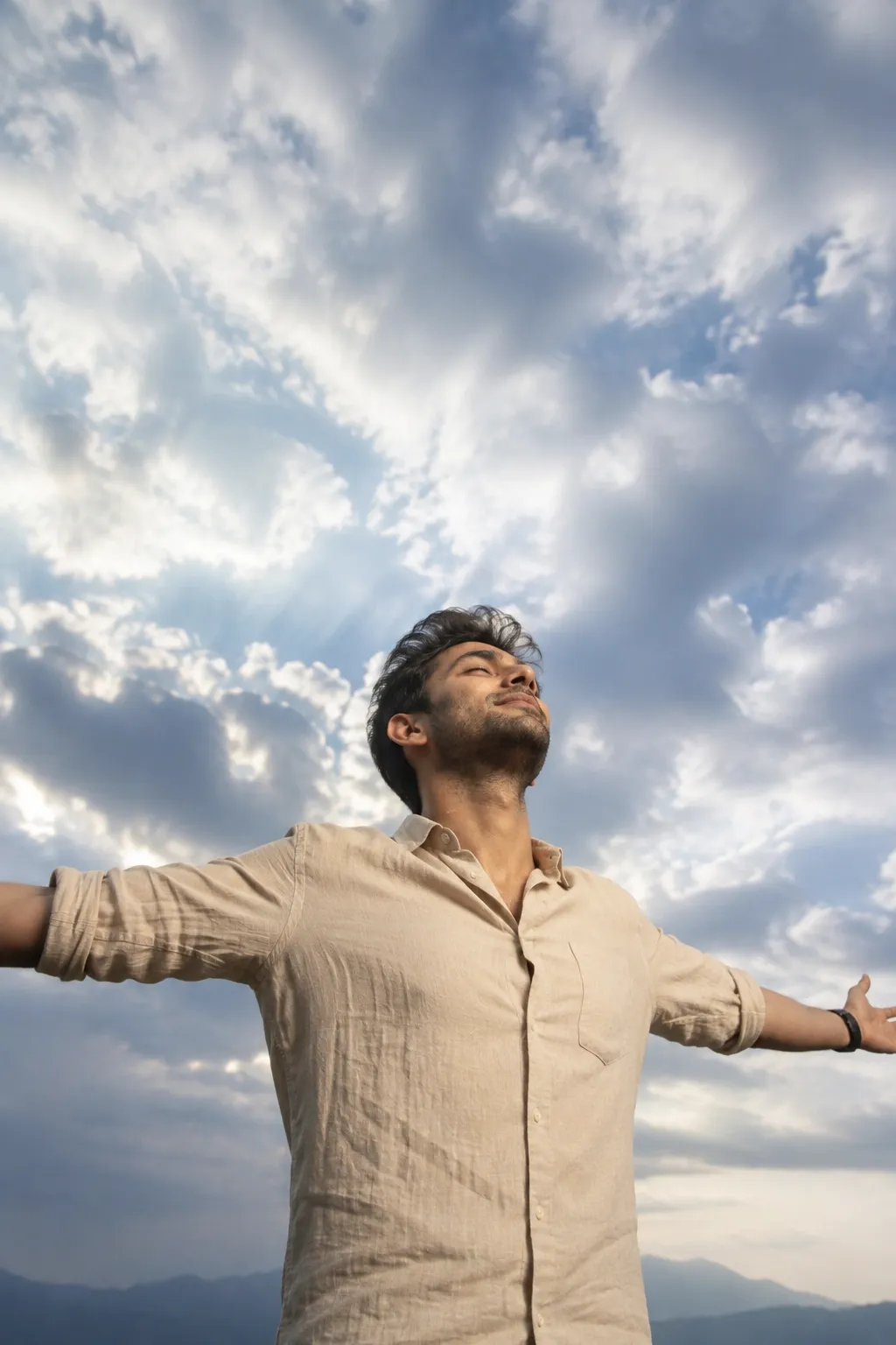 Ultra-Realistic Open Sky Portrait